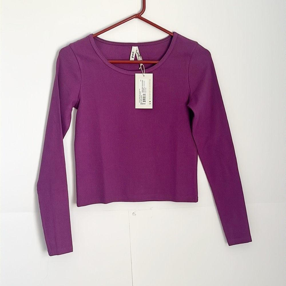 Pact Women's Amethyst Kinley Long Sleeve Size Medium